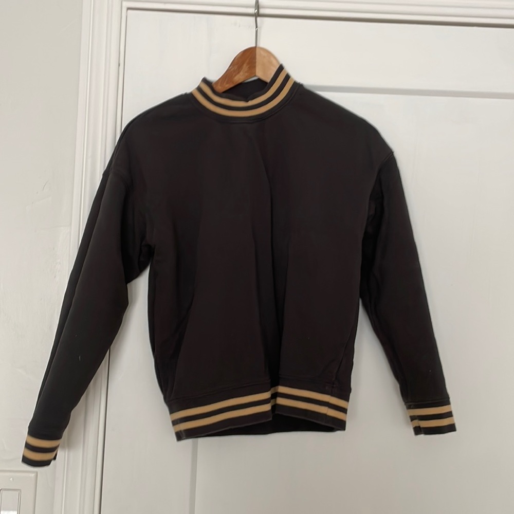 Madewell mock neck sweatshirt